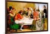 Lorenzo and Isabella-John Everett Millais-Framed Art Print