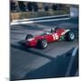 Lorenzo Bandini Driving a Ferrari 246, in the Monaco Grand Prix, Monte Carlo, 1966-null-Mounted Photographic Print