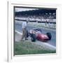 Lorenzo Bandini in a Ferrari 312, French Grand Prix, Reims, France, 1966-null-Framed Photographic Print