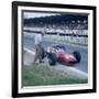 Lorenzo Bandini in a Ferrari 312, French Grand Prix, Reims, France, 1966-null-Framed Photographic Print