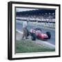 Lorenzo Bandini in a Ferrari 312, French Grand Prix, Reims, France, 1966-null-Framed Photographic Print