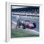 Lorenzo Bandini in a Ferrari 312, French Grand Prix, Reims, France, 1966-null-Framed Photographic Print