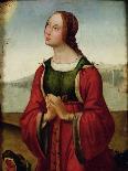 St. Margaret at Prayer-Lorenzo Costa-Giclee Print