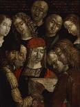 The Crucifixion with Mary, John, Mary Magdalene and a Benefactor, C.1480-Lorenzo Costa-Giclee Print