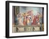 Lorenzo De Medici and Apollo Welcome the Muses and Virtues to Florence-Cecco Bravo-Framed Giclee Print