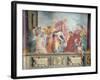 Lorenzo De Medici and Apollo Welcome the Muses and Virtues to Florence-Cecco Bravo-Framed Giclee Print