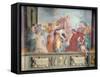 Lorenzo De Medici and Apollo Welcome the Muses and Virtues to Florence-Cecco Bravo-Framed Stretched Canvas