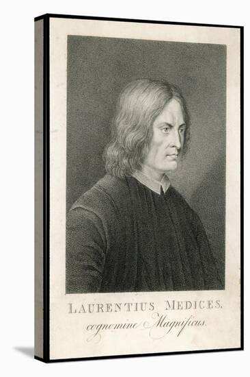 Lorenzo de Medici Italian Statesman Known as the Magnificent-M. Haughton-Stretched Canvas