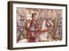 Lorenzo De Medici Reviews Loyal Soldiers in Florence's Piazza Di Signoria-null-Framed Giclee Print