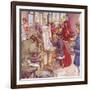 Lorenzo De Medici Visits the School for Artists-Pat Nicolle-Framed Giclee Print