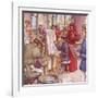 Lorenzo De Medici Visits the School for Artists-Pat Nicolle-Framed Giclee Print