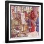 Lorenzo De Medici Visits the School for Artists-Pat Nicolle-Framed Giclee Print