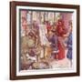 Lorenzo De Medici Visits the School for Artists-Pat Nicolle-Framed Giclee Print