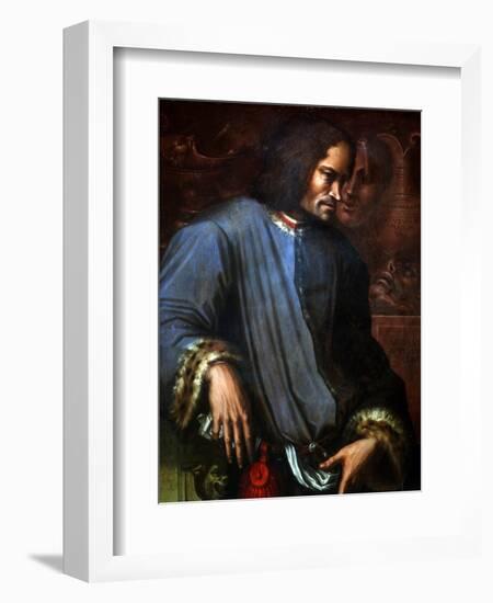 Lorenzo De Medici-Giorgio Vasari-Framed Art Print