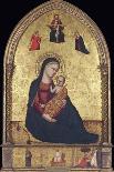 Madonna and Child with the Holy Trinity and the Annunciation-Lorenzo Di Bicci-Stretched Canvas