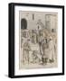 Lorenzo di Medici Ruler of Florence Receives an Unexpected Gift from Egypt-null-Framed Art Print