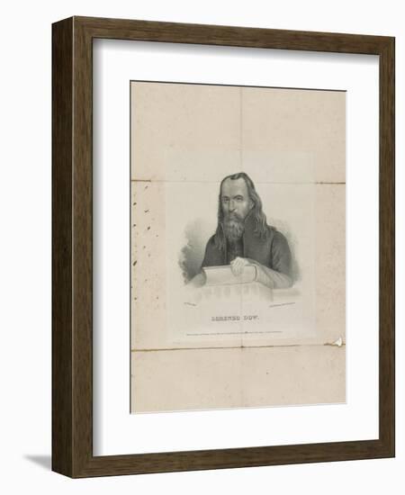 Lorenzo Dow, 1834-American School-Framed Giclee Print