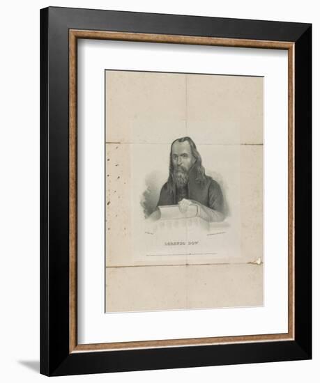 Lorenzo Dow, 1834-American School-Framed Giclee Print