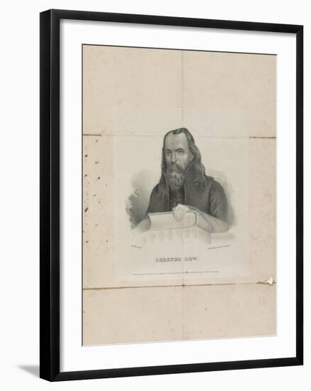 Lorenzo Dow, 1834-American School-Framed Giclee Print