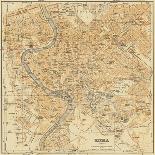 Mapa Di Firenze, 1896-Lorenzo Fiore-Laminated Art Print