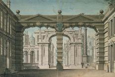 Set Design for the World Premiere Performance of 'Idomeneo', by Wolfgang Amadeus Mozart in Munich-Lorenzo I Quaglio-Stretched Canvas
