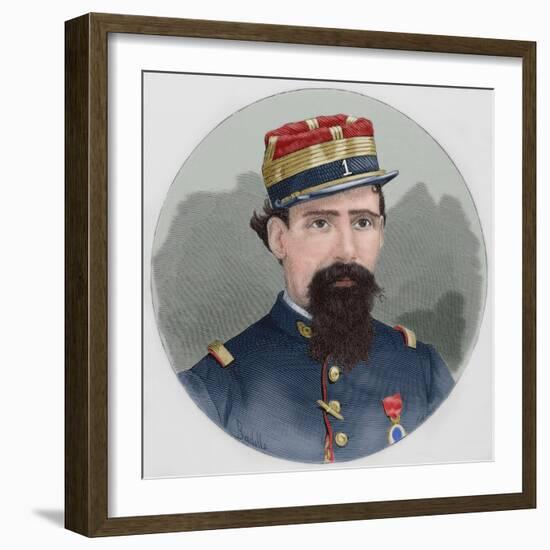 Lorenzo Latorre (1844-1916). Portrait. Coloured. Uruguay-null-Framed Giclee Print