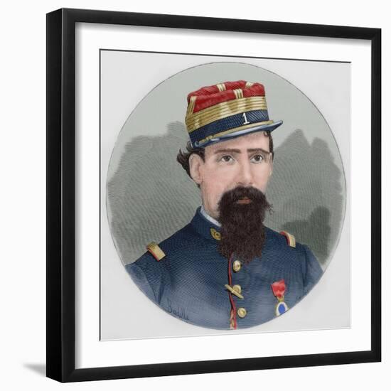 Lorenzo Latorre (1844-1916). Portrait. Coloured. Uruguay-null-Framed Giclee Print