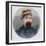 Lorenzo Latorre (1844-1916). Portrait. Coloured. Uruguay-null-Framed Giclee Print