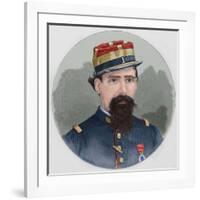 Lorenzo Latorre (1844-1916). Portrait. Coloured. Uruguay-null-Framed Giclee Print