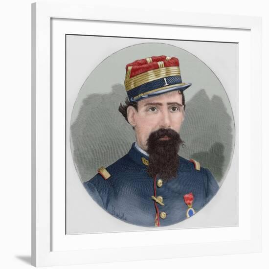 Lorenzo Latorre (1844-1916). Portrait. Coloured. Uruguay-null-Framed Giclee Print