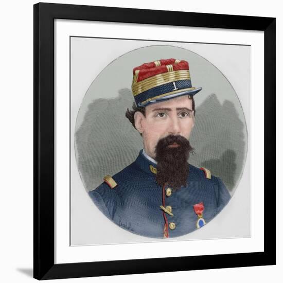 Lorenzo Latorre (1844-1916). Portrait. Coloured. Uruguay-null-Framed Giclee Print