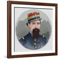 Lorenzo Latorre (1844-1916). Portrait. Coloured. Uruguay-null-Framed Giclee Print