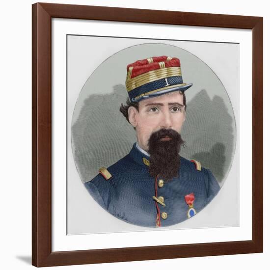 Lorenzo Latorre (1844-1916). Portrait. Coloured. Uruguay-null-Framed Giclee Print