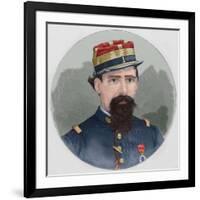 Lorenzo Latorre (1844-1916). Portrait. Coloured. Uruguay-null-Framed Giclee Print