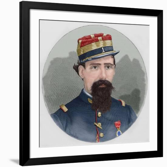 Lorenzo Latorre (1844-1916). Portrait. Coloured. Uruguay-null-Framed Giclee Print