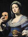 Woman with a Mask-Lorenzo Lippi-Giclee Print