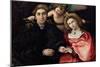 Lorenzo Lotto / 'Micer Marsilio Cassotti and his wife Faustina', 1523, Italian School, Oil on ca...-LORENZO LOTTO-Mounted Poster