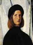 Portrait of Young Man with Lamp-Lorenzo Lotto-Giclee Print