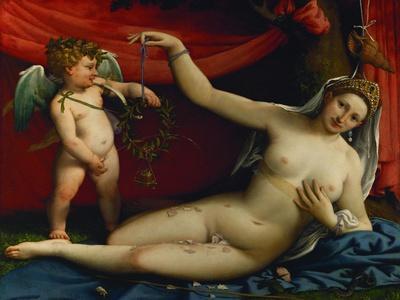 Venus and Cupid. (around 1526)