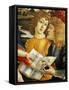 Lorenzo Magnificent and His Brother Giuliano De Medici-Sandro Botticelli-Framed Stretched Canvas