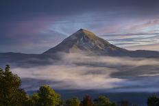 Mount Vettore at sunset, Sibillini Park, Umbria, Italy, Europe-Lorenzo Mattei-Framed Photographic Print