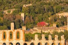 The town and the biggest Christmas Tree of the world, Gubbbio, Umbria, Italy, Europe-Lorenzo Mattei-Framed Photographic Print