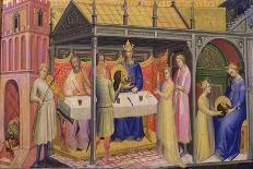 Adoration of Magi, Detail of Predella of Coronation of Virgin, 1414-Lorenzo Monaco-Giclee Print