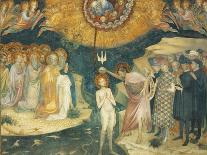 Baptism of Christ, Scene from Stories of John Baptist, 1416-Lorenzo Salimbeni-Stretched Canvas