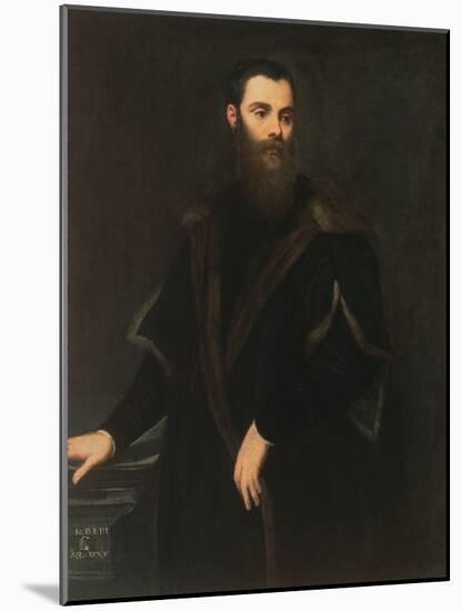 Lorenzo Soranzo (1519-75), Aged 35, 1553-Jacopo Robusti Tintoretto-Mounted Giclee Print