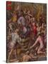 Lorenzo the Magnificent Receives the Tribute of the Ambassadors, 1556-1558-Giorgio Vasari-Stretched Canvas