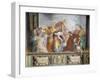 Lorenzo Welcoming the Muses and the Virtues Accompanied by Apollo to Florence-Francesco Montelatici-Framed Giclee Print