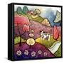 Loretta's Farm-Sandra Willard-Framed Stretched Canvas