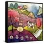 Loretta's Farm-Sandra Willard-Framed Stretched Canvas