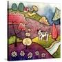 Loretta's Farm-Sandra Willard-Stretched Canvas